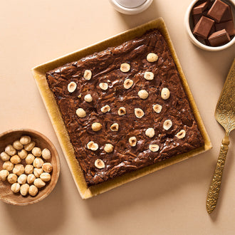 Hazelnut Fudge Brownie