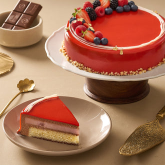 Belgian & Berries Entremet