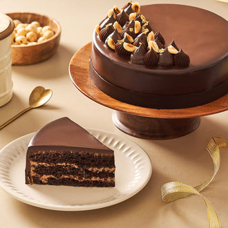 Chocolate & Hazelnut Marzipan (Eggless)