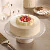 Vanilla and Berries Cake (Eggless)